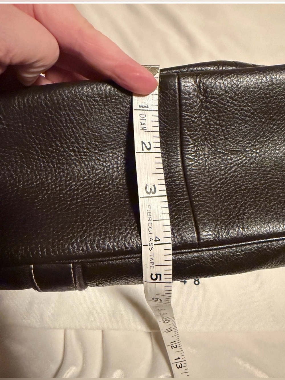 Authentic Longchamp Brown genuine Leather Tote, logo - Picture 14 of 14